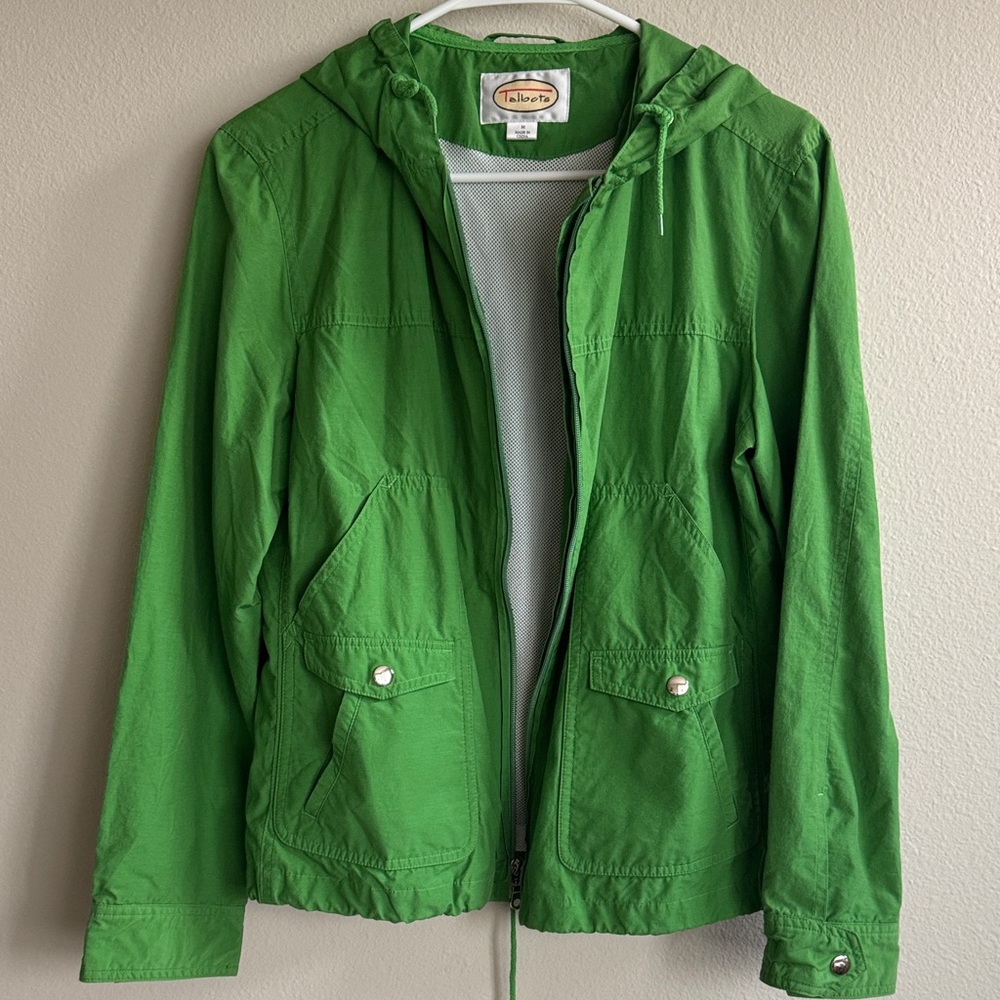 Talbots Green Utility Jacket - image 1